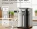 Blog cover: A modular customized pp cotton household water purifier system displayed on a kitchen counter, showing interchangeable filter cartridges (PP cotton, carbon) to suit specific home water needs. This image highlights the flexibility and tailored approach of a customized pp cotton household water purifier.